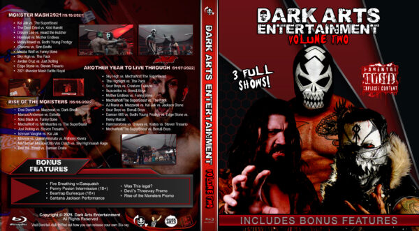 Dark Arts Entertainment: Volume Two [DVD & Blu-ray Combo] - Image 3