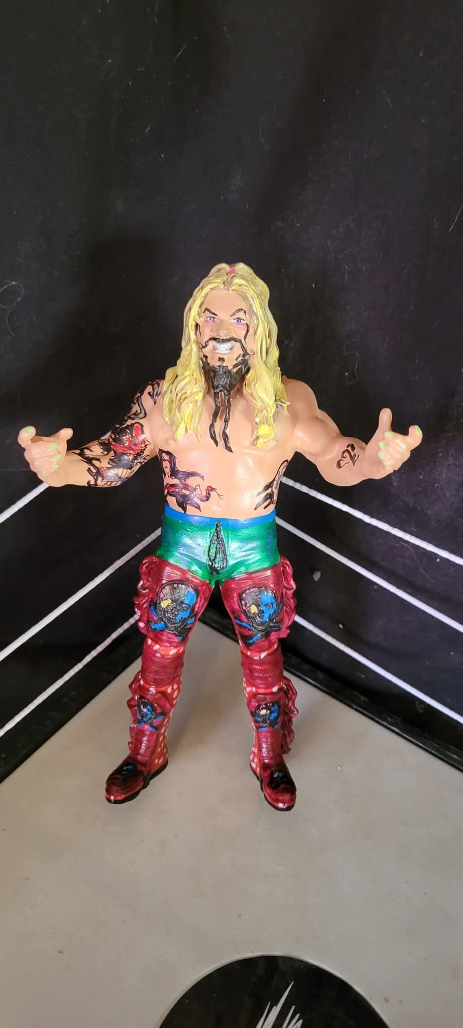 Sinn Bodhi: Bringing Wrestling to Life with Hand-Painted 3D Printed Custom Action Figures